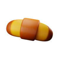 a pill with a yellow and orange top png