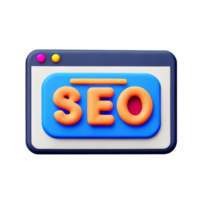 seo icon on a computer screen png