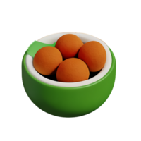 croquetas 3d icono png