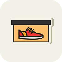 Shoe box  Vector Icon Design