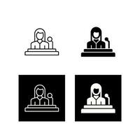 Lectern Vector Icon