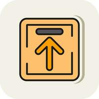 Up Arrow Upload Vector Icon Design