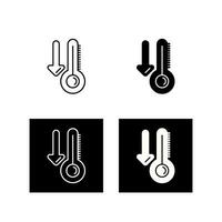 Low Temperature Vector Icon