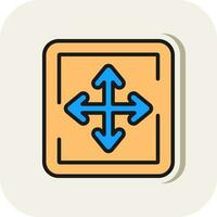Move Vector Icon Design