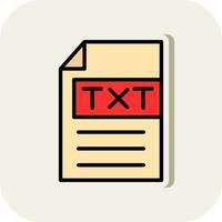 Txt  Vector Icon Design