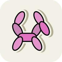 Balloon Dog  Vector Icon Design