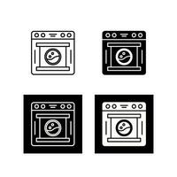 Washing Machine Vector Icon