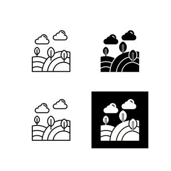 Field Vector Icon