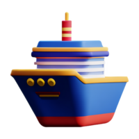 schip 3d icoon png