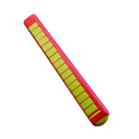 ruler tool mathematics school education 3d icon png