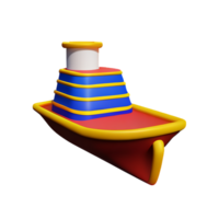 nave 3d icona png