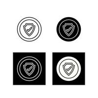 icono de vector de token de seguridad