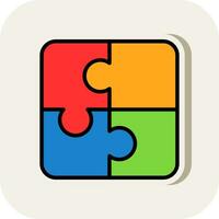 Puzzle  Vector Icon Design