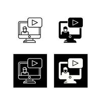 Webinar Vector Icon