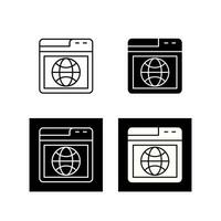 Web Browser Vector Icon