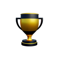 ícone de troféu 3d png