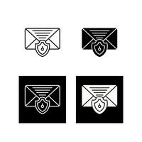 Mail Protection Vector Icon