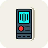 Voice Recorder  Vector Icon Design