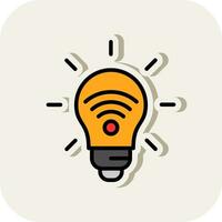 Smart Light  Vector Icon Design