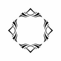Vector ornament template design logo. Modern ornament vector for wedding invitation, background and print template design