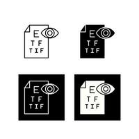 Eye Test Vector Icon