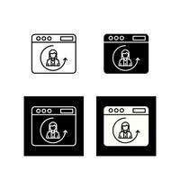 Return Visitor Vector Icon
