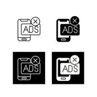 AD Block Vector Icon