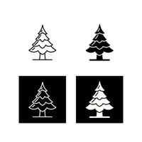 Pine Tree Vector Icon