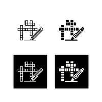 Crossword Vector Icon