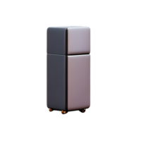 Refrigerador de nevera de ilustración 3d png