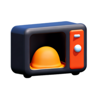 3d illustratie oven of magnetron png