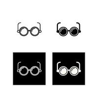 Eyeglasses Vector Icon