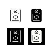 Emergency Button Vector Icon