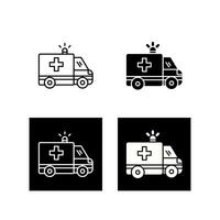 Ambulance Vector Icon