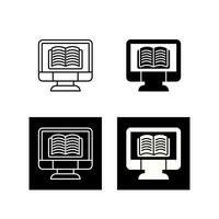 Online Learning Vector Icon