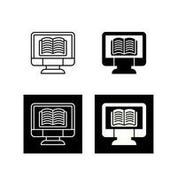 Online Learning Vector Icon