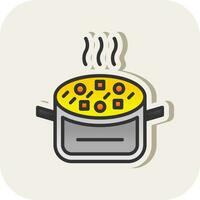 Stew Vector Icon Design