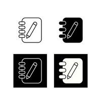 Notebook Vector Icon
