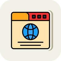 Browser  Vector Icon Design