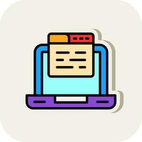 Website  Vector Icon Design