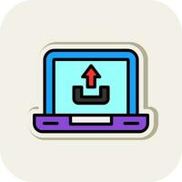 Upload  Vector Icon Design