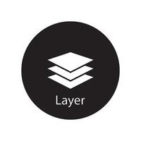 layer icon vector