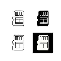 Memory Card Vector Icon