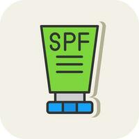 Spf  Vector Icon Design