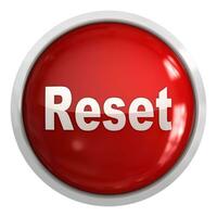 Red Reset button photo