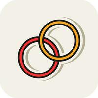 Hula Hoop  Vector Icon Design