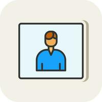 User Profile  Vector Icon Design