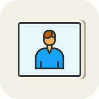 User Profile  Vector Icon Design