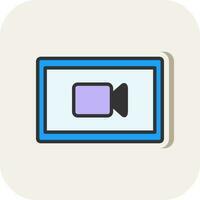 Video Camera  Vector Icon Design