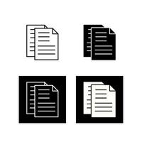 icono de vector de archivos